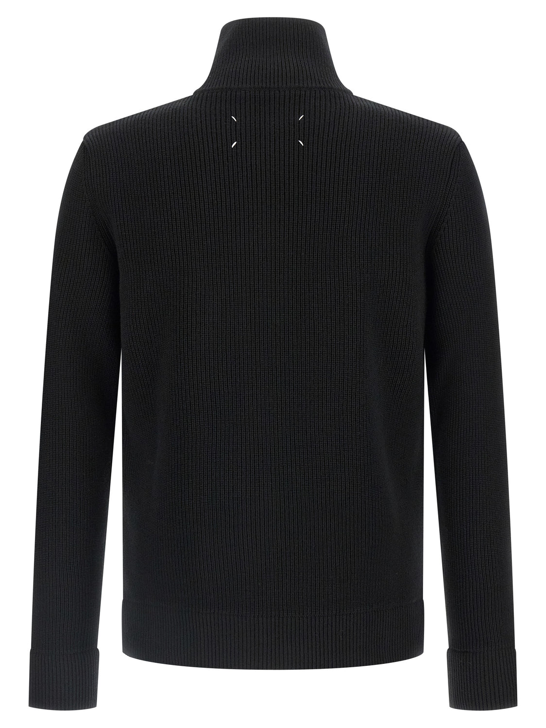 Black Cotton Cardigan