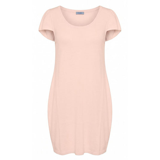Pink Cotton Women Dress