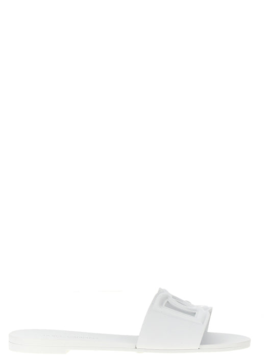 White Plastic Slides