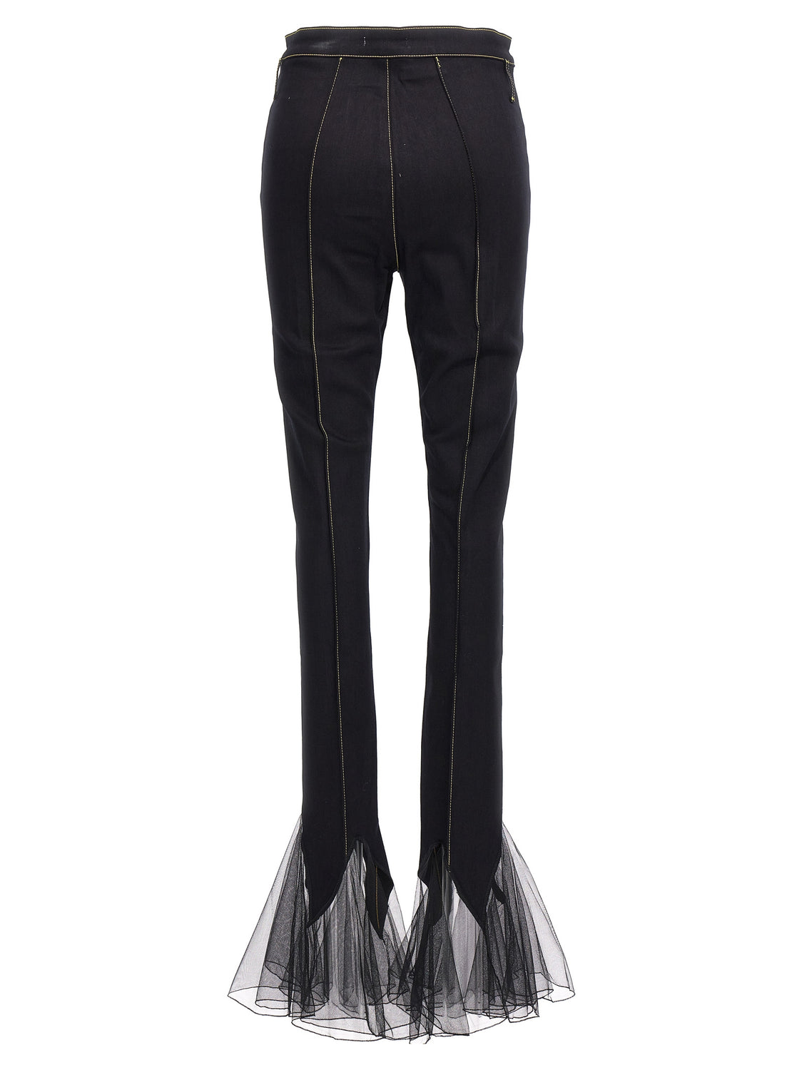 Black Cotton Slim Fit Jeans
