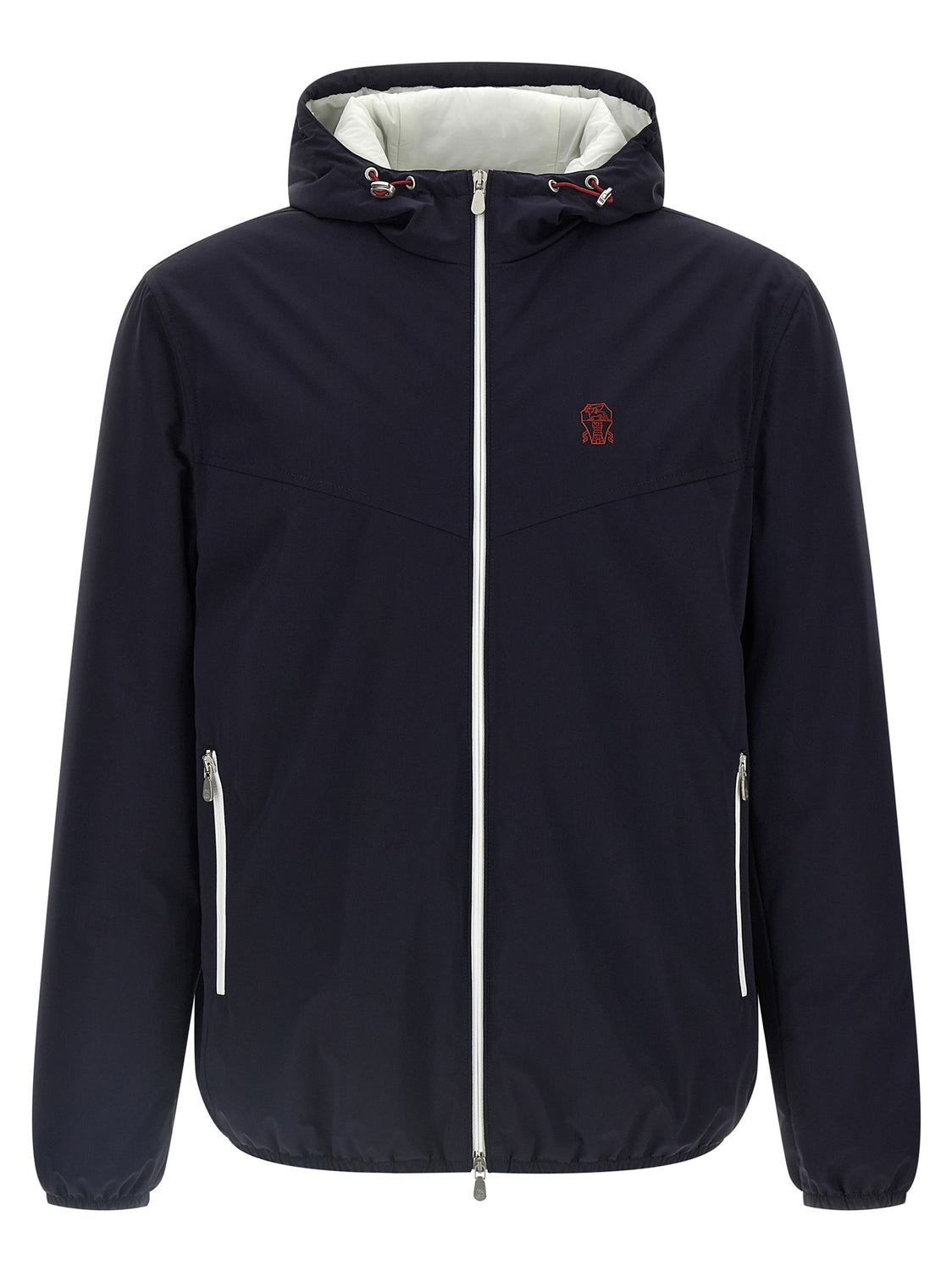 Blue Polyamide Shell Jacket