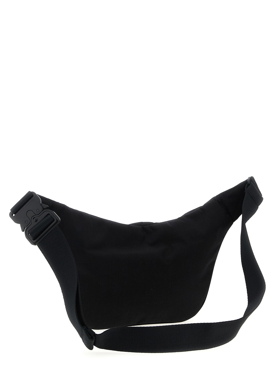 Black Polyamide Crossbody Bag
