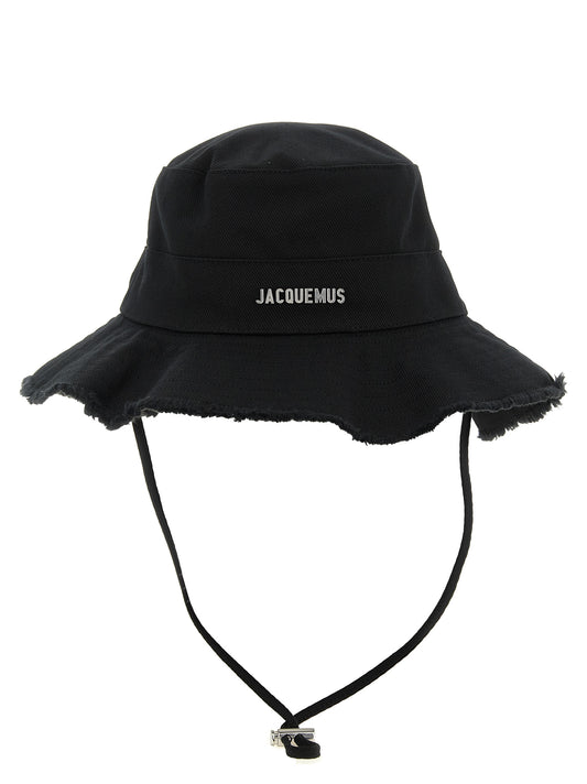Black Cotton Bucket Hat