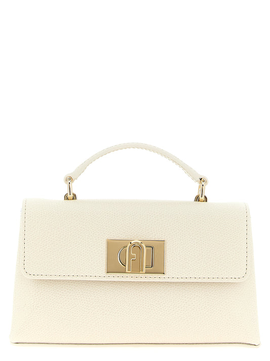 White Leather Crossbody Bag