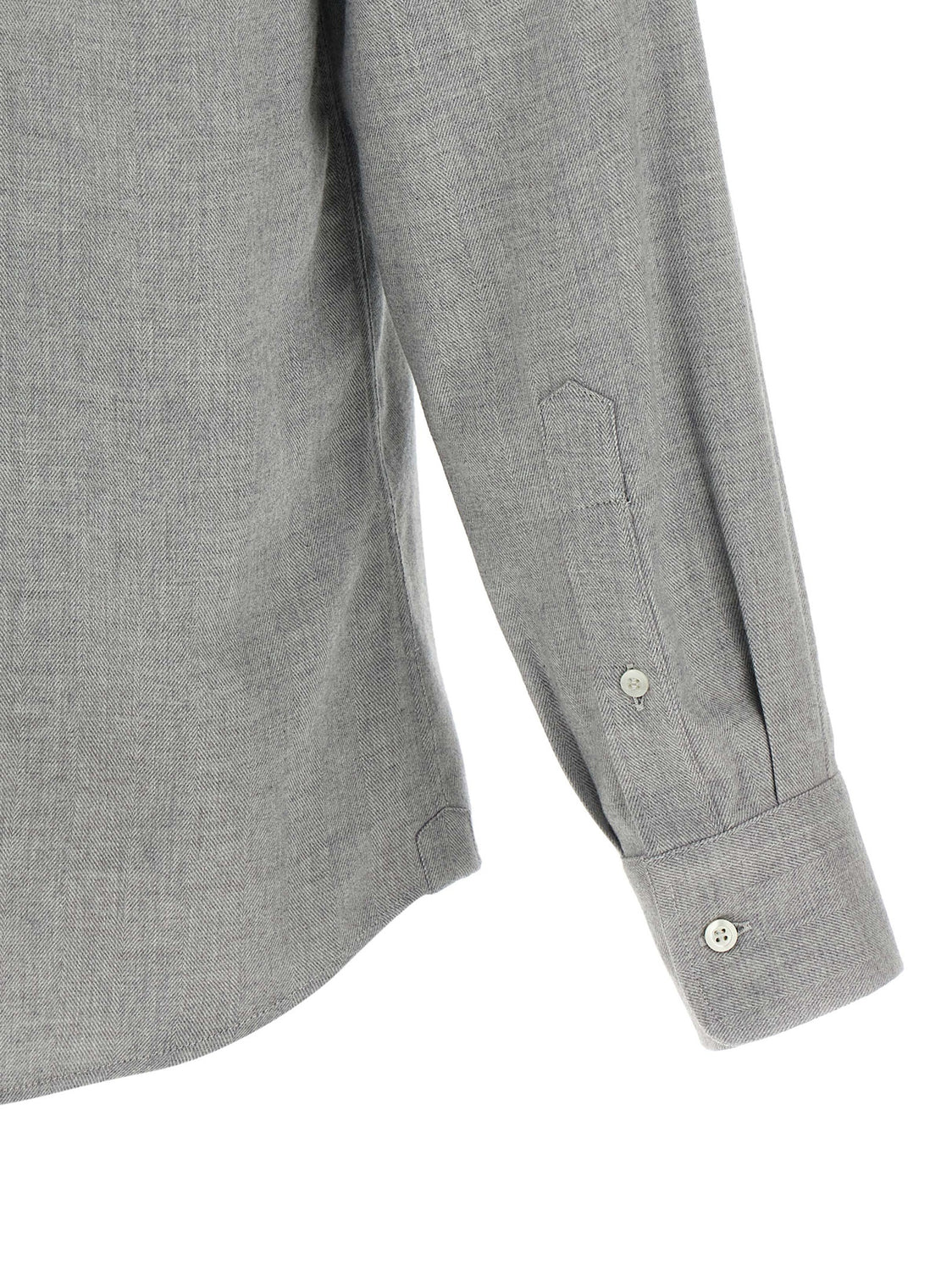 Gray Cotton Blouse