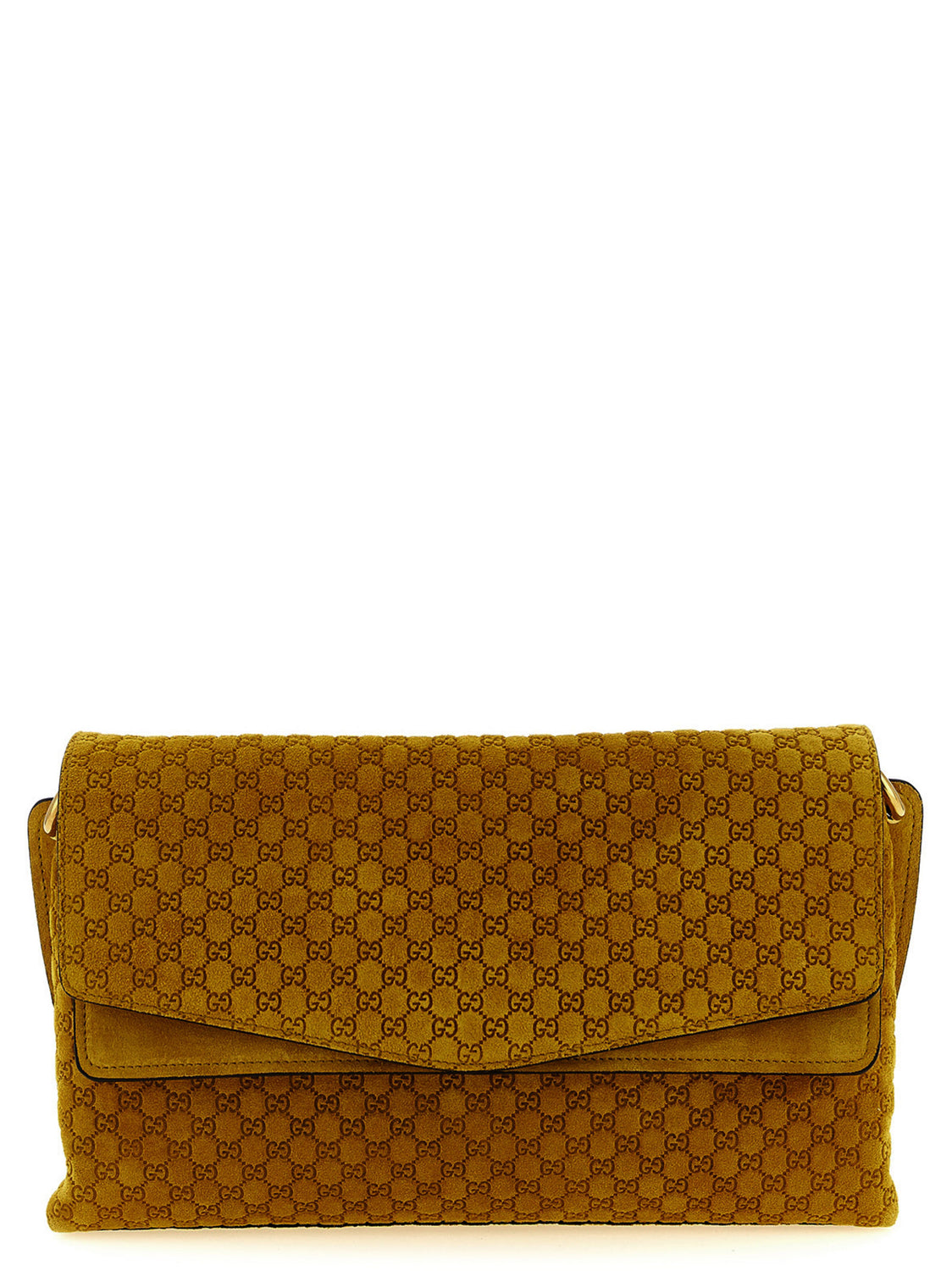 Bicolor Calfskin Shoulder Bag