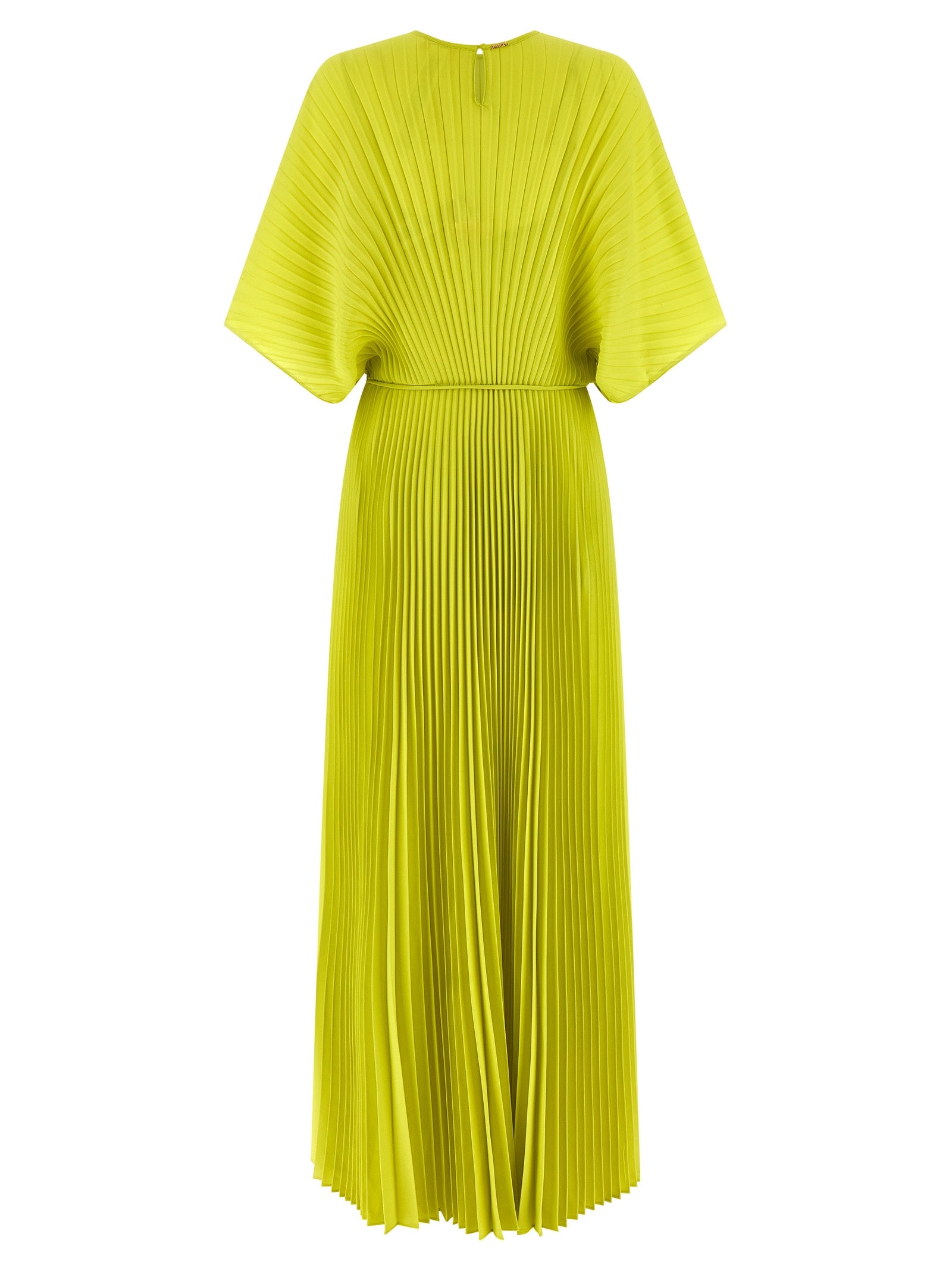 Bicolor Polyester Long Dress