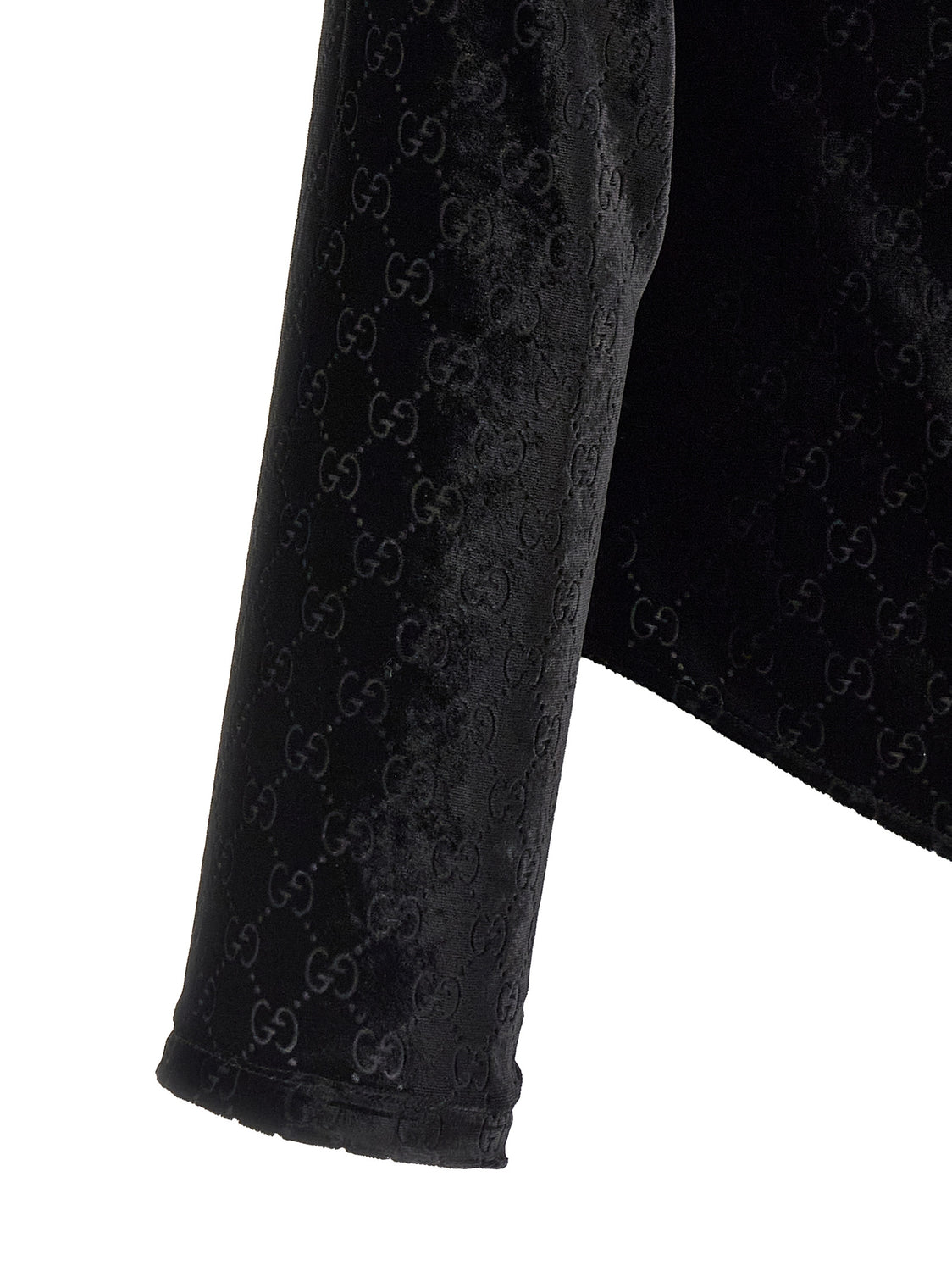 Black Viscose Blouse