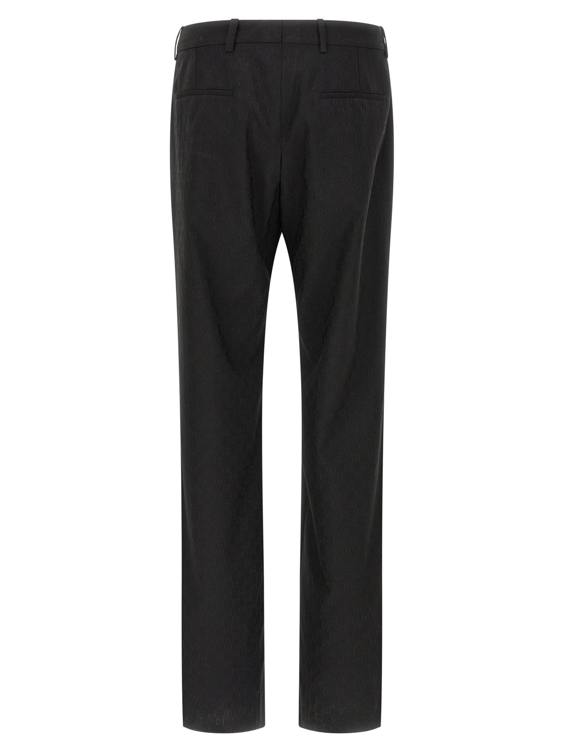 Black Polyester Dress Pants