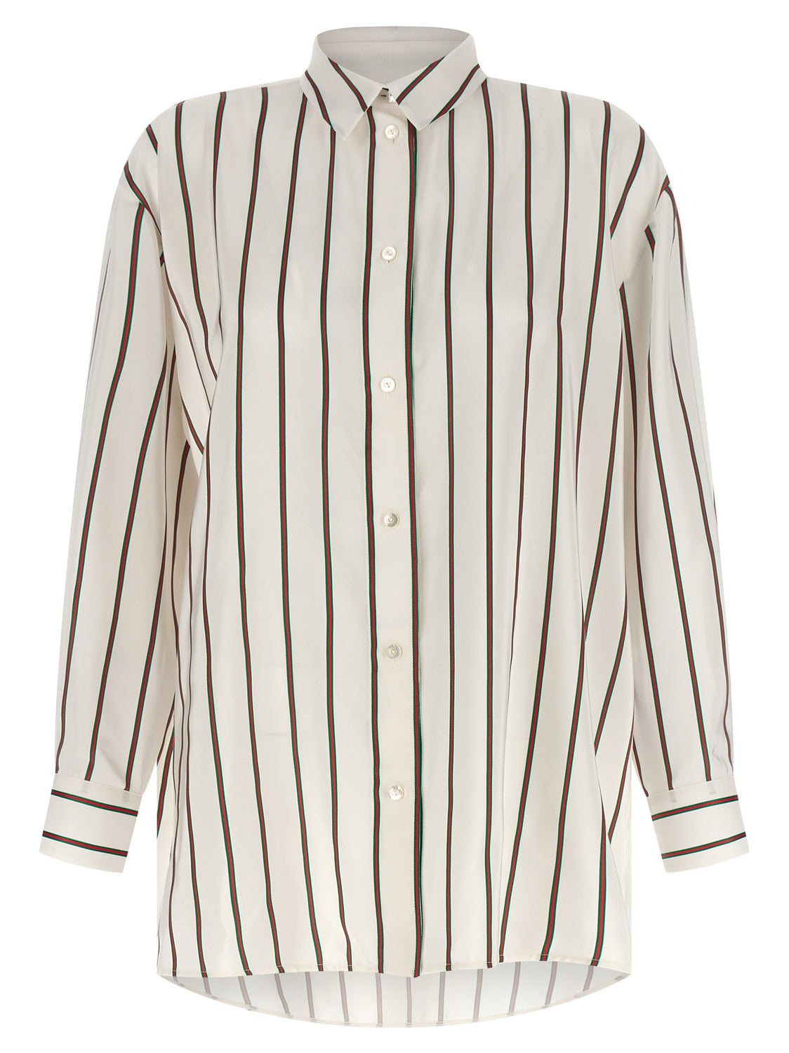 White Silk Blouse