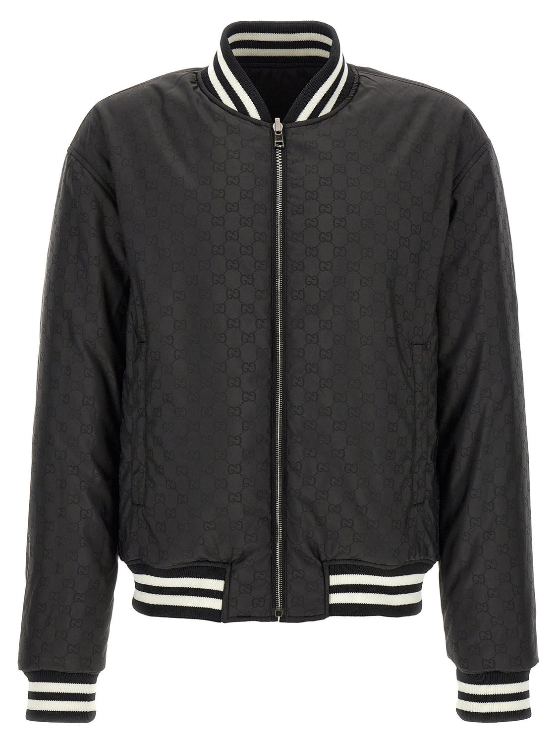 Bicolor Polyester Bomber