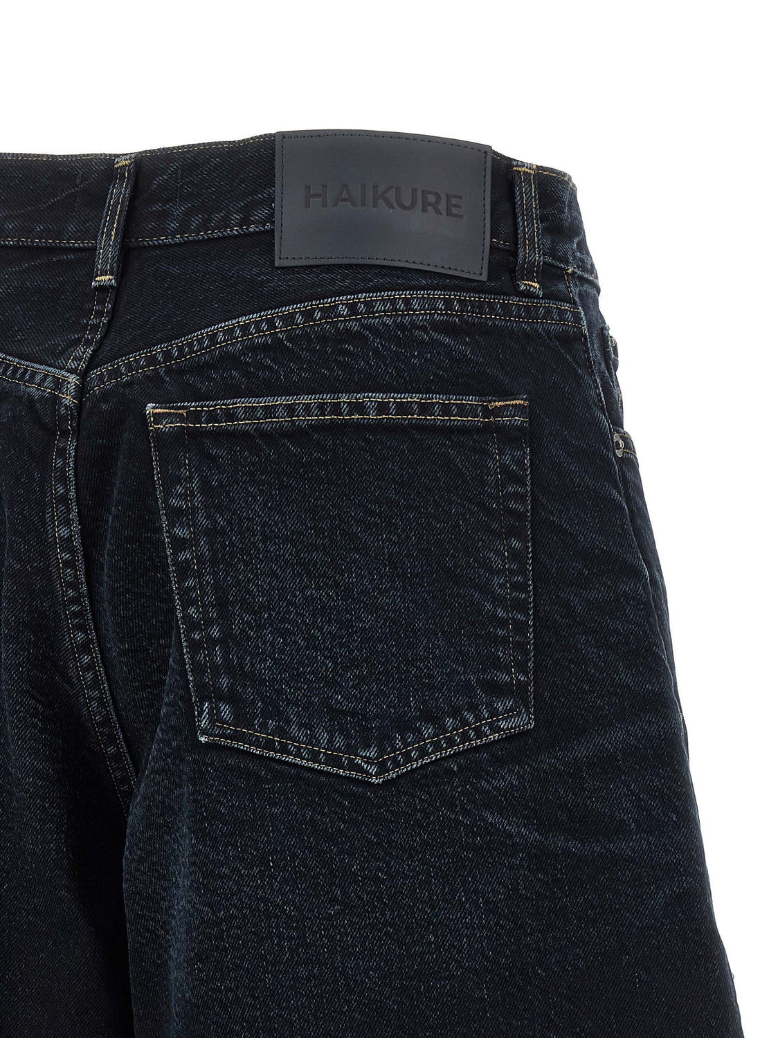 Blue Cotton Bermuda Shorts