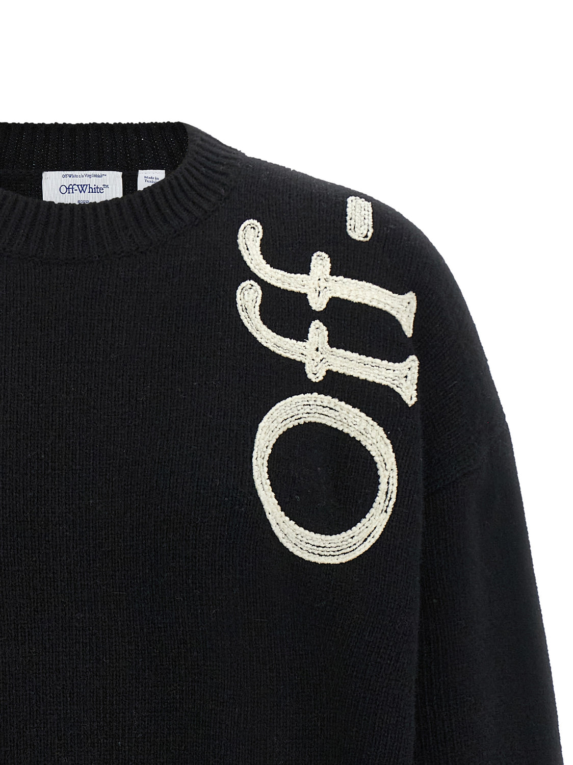 Bicolor Wool Cardigan