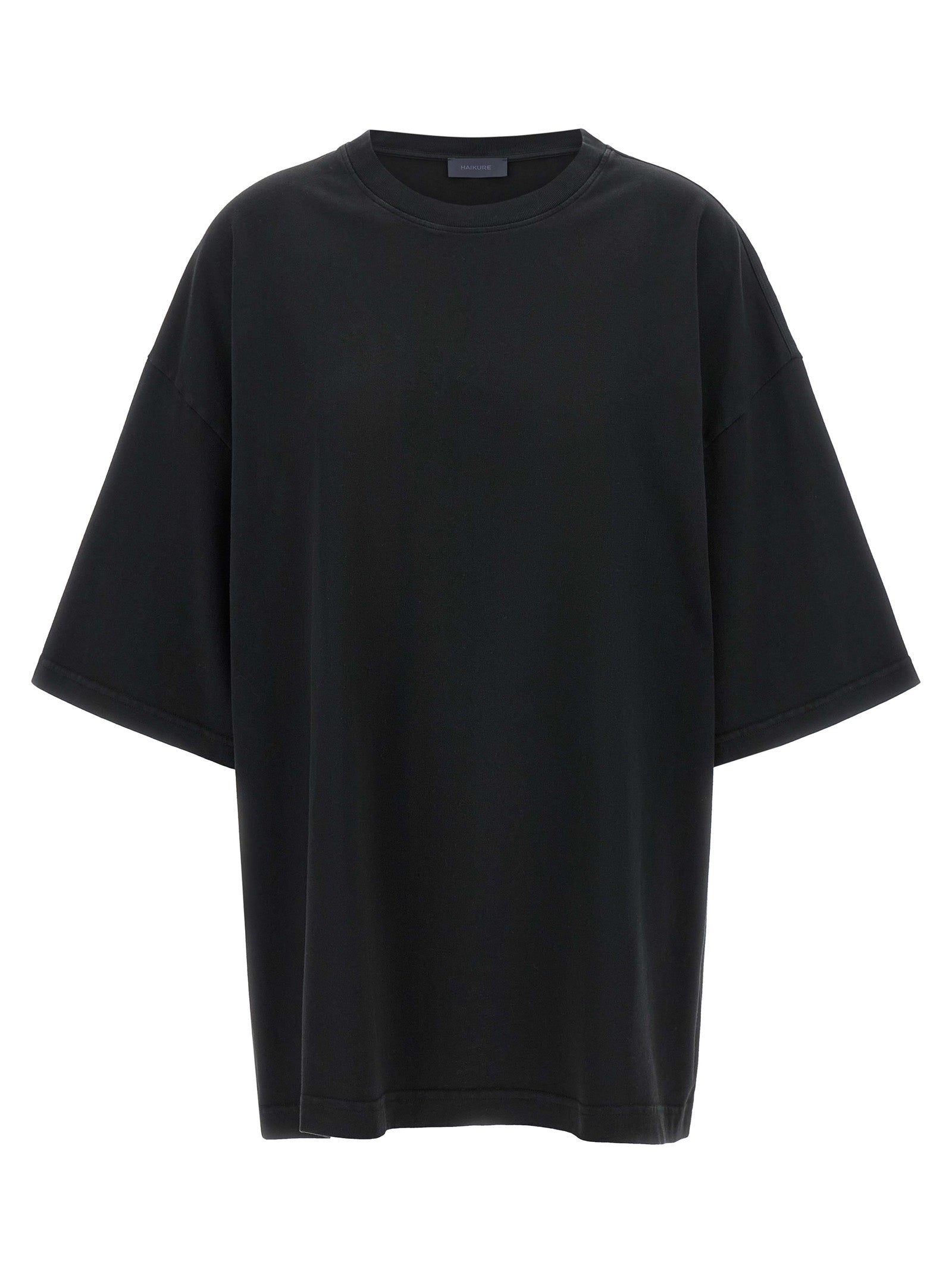 Black Cotton T-Shirt