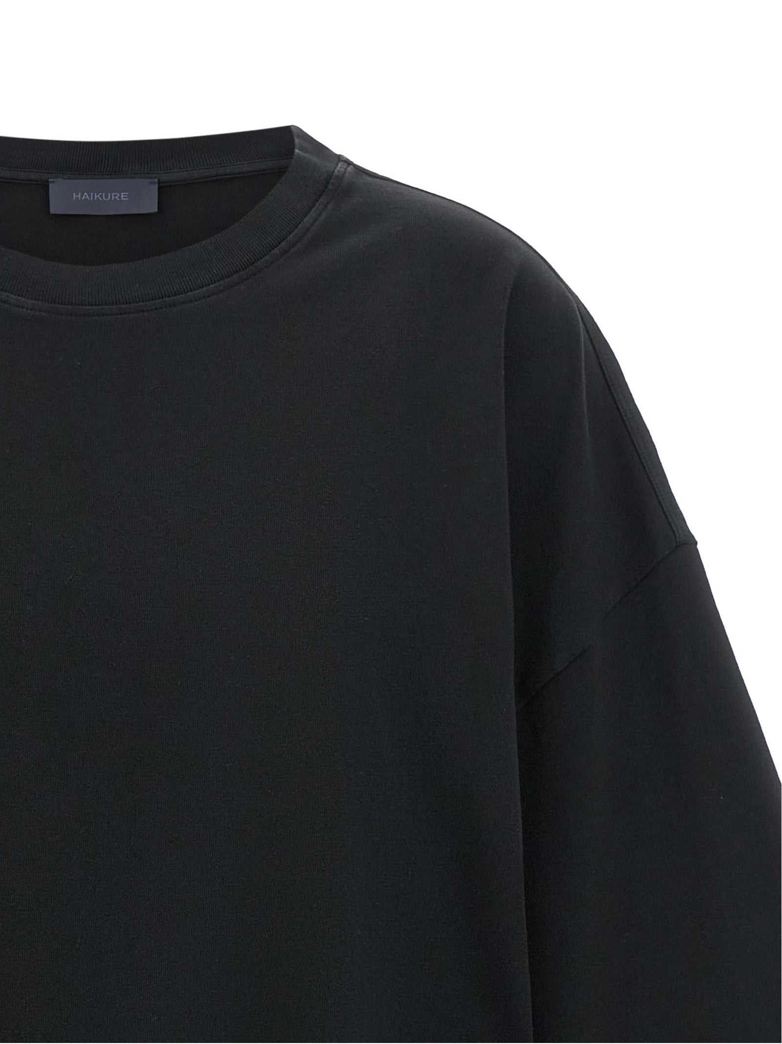 Black Cotton T-Shirt