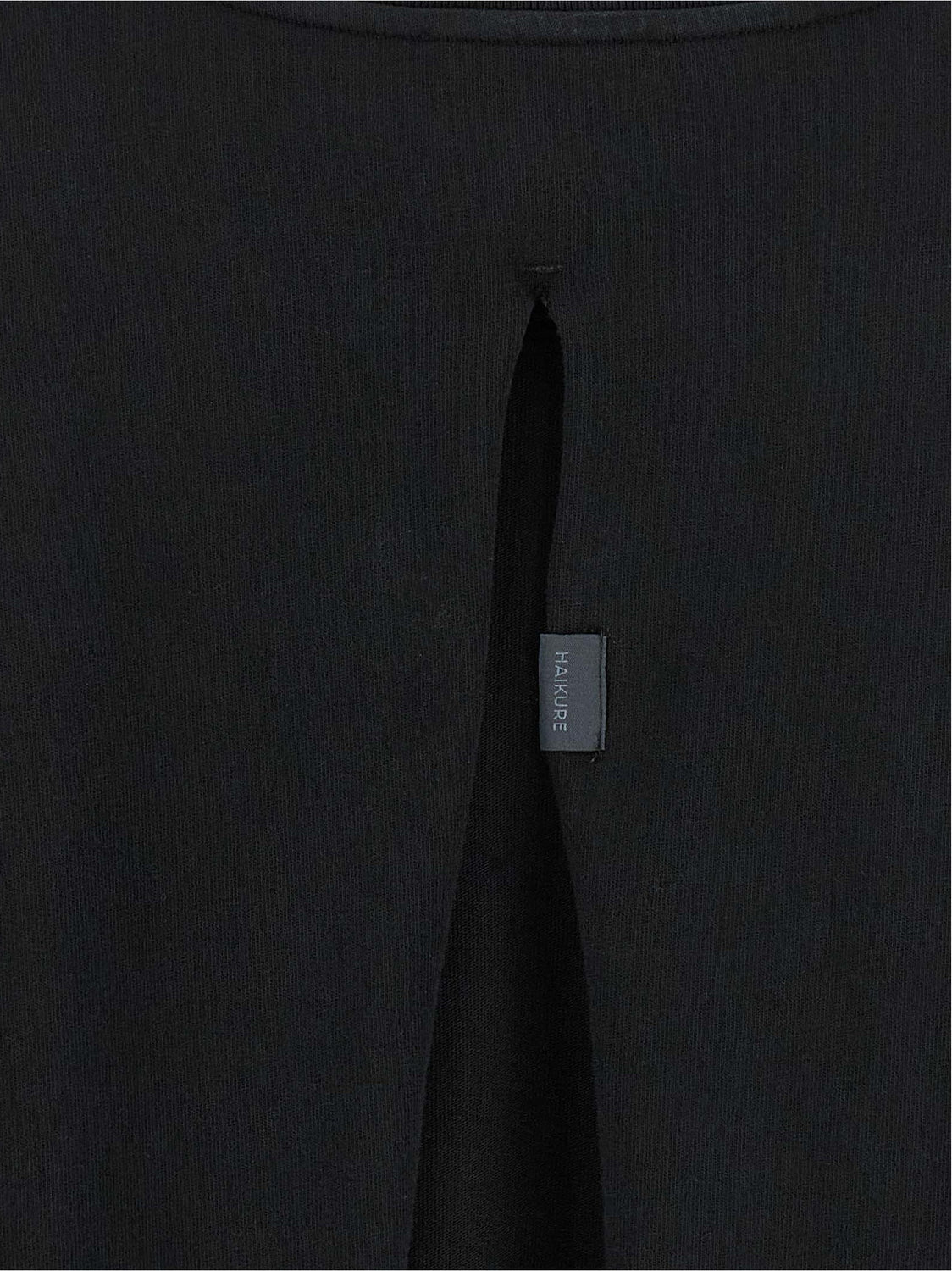 Black Cotton T-Shirt
