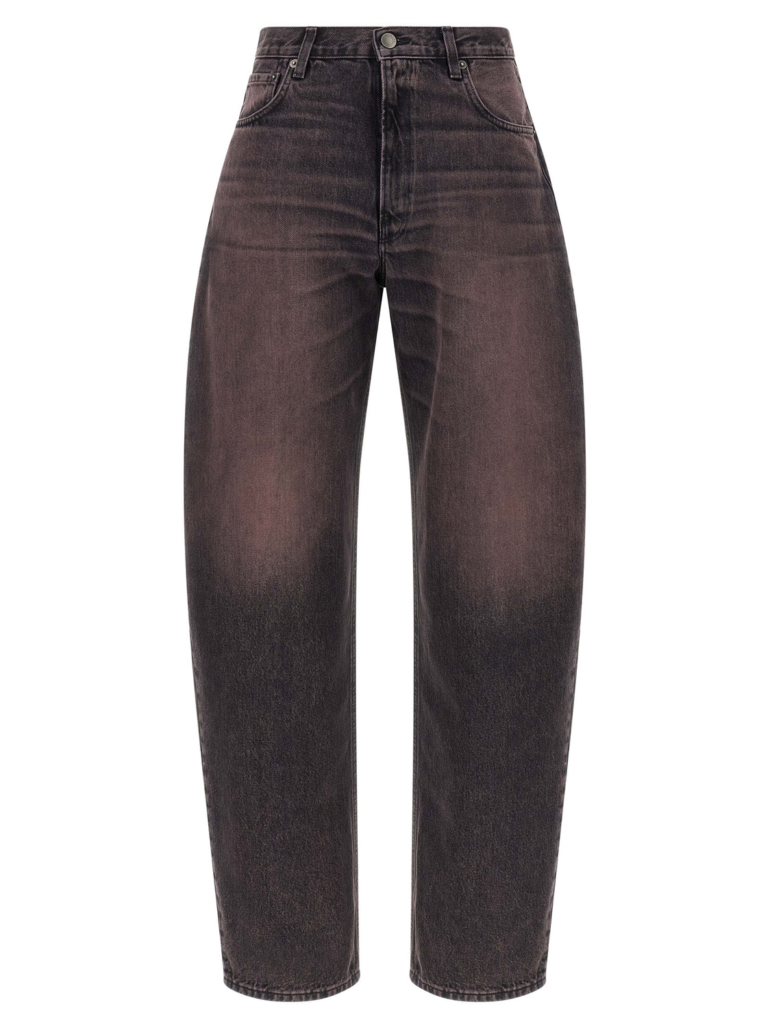 Multicolor Cotton High-Waisted Jean