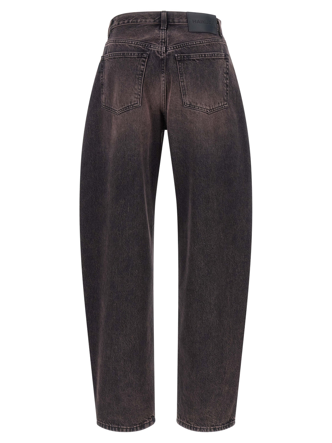 Multicolor Cotton High-Waisted Jean