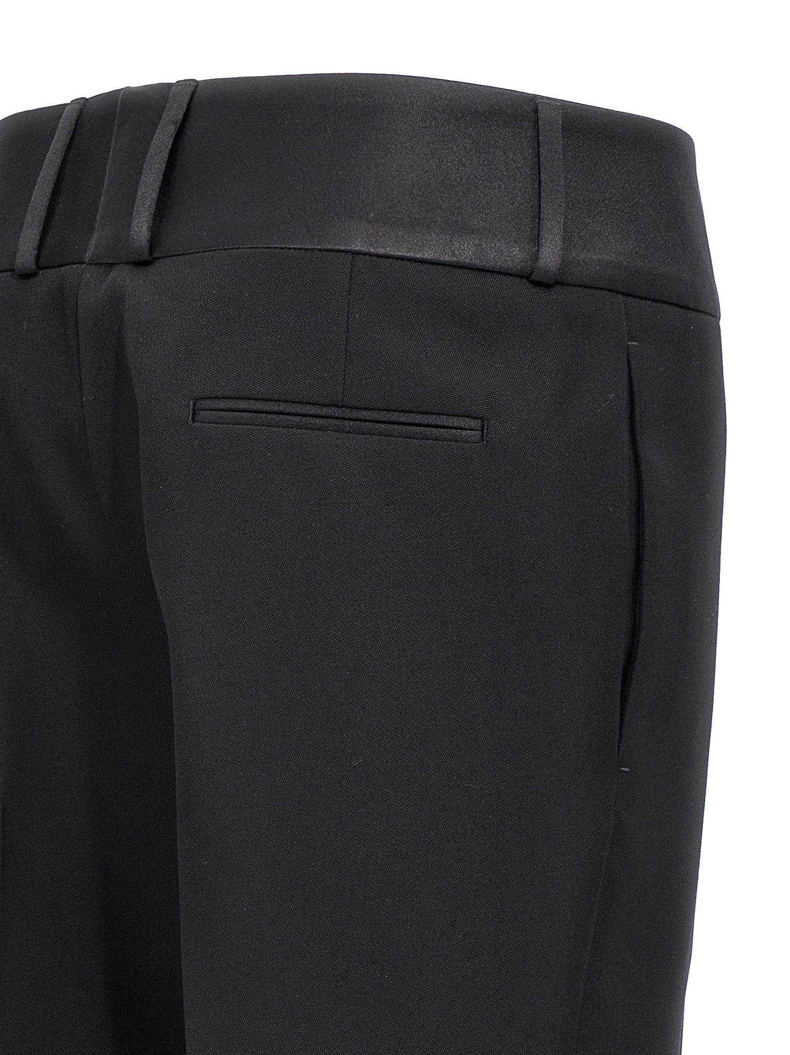 Black Virgin Wool Tuxedo