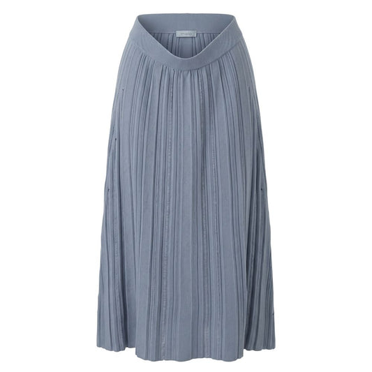 Grey Cotton Women Skirt