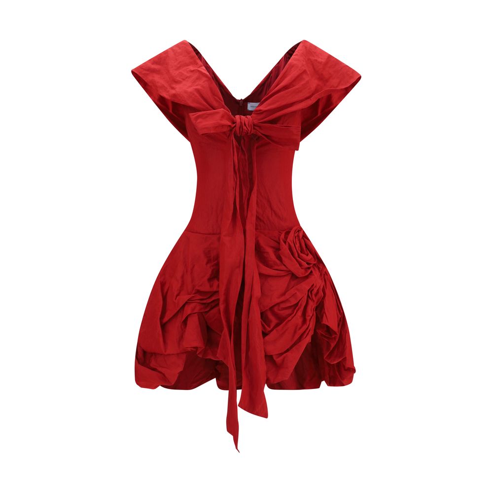 Multicolor Cotton Cocktail Dress