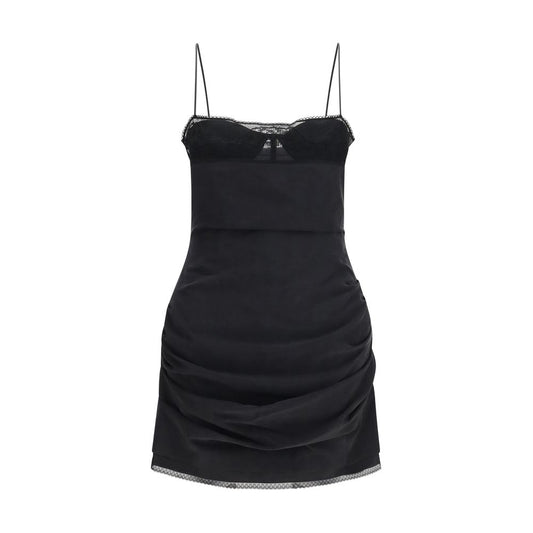 Black Silk Cocktail Dress