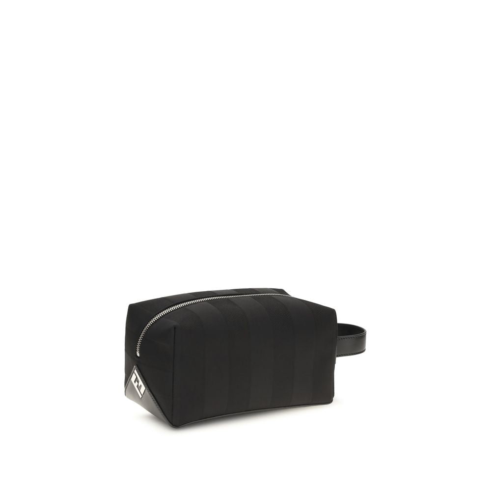 Beige Polyamide Wallet
