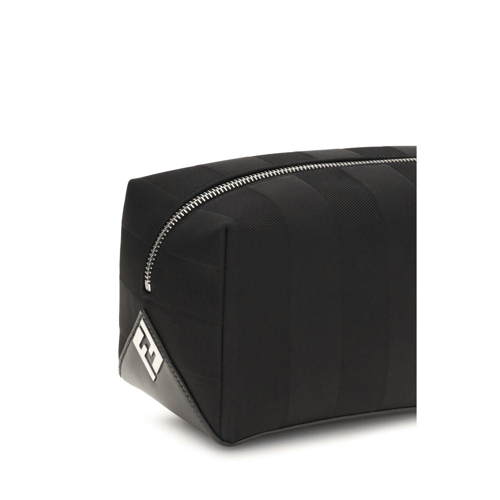 Beige Polyamide Wallet