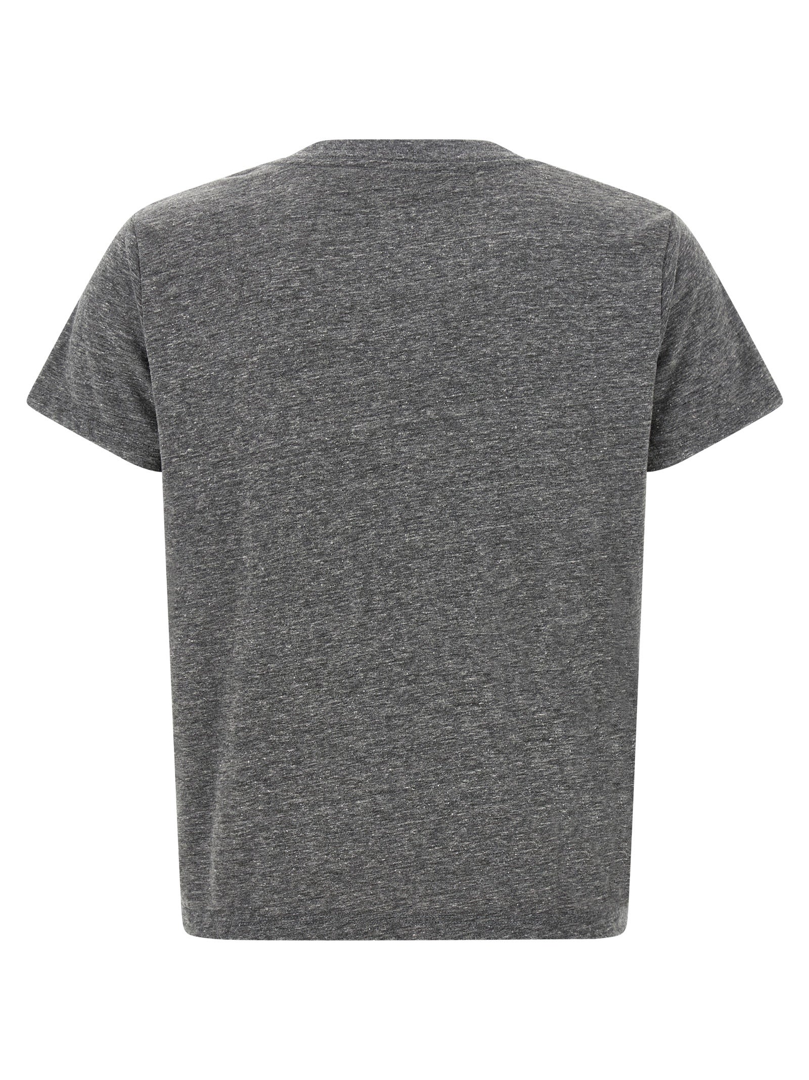 Gray Polyester T-Shirt