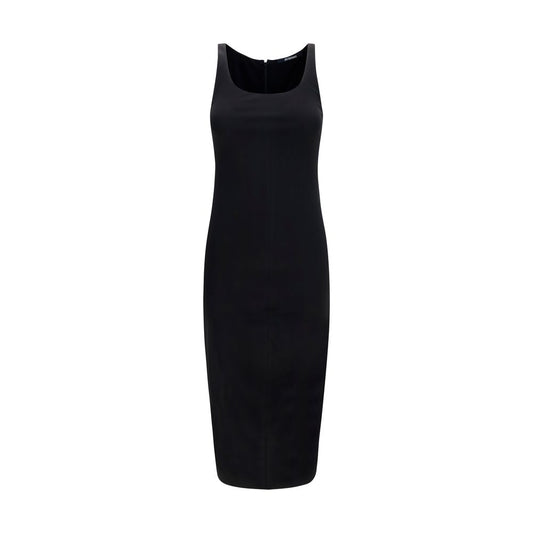 Black Viscose Cocktail Dress