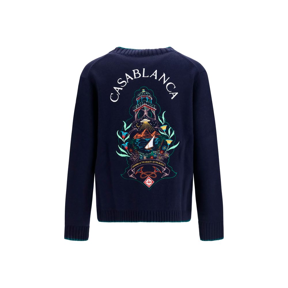 Blue Wool Oves Aries Cardigan