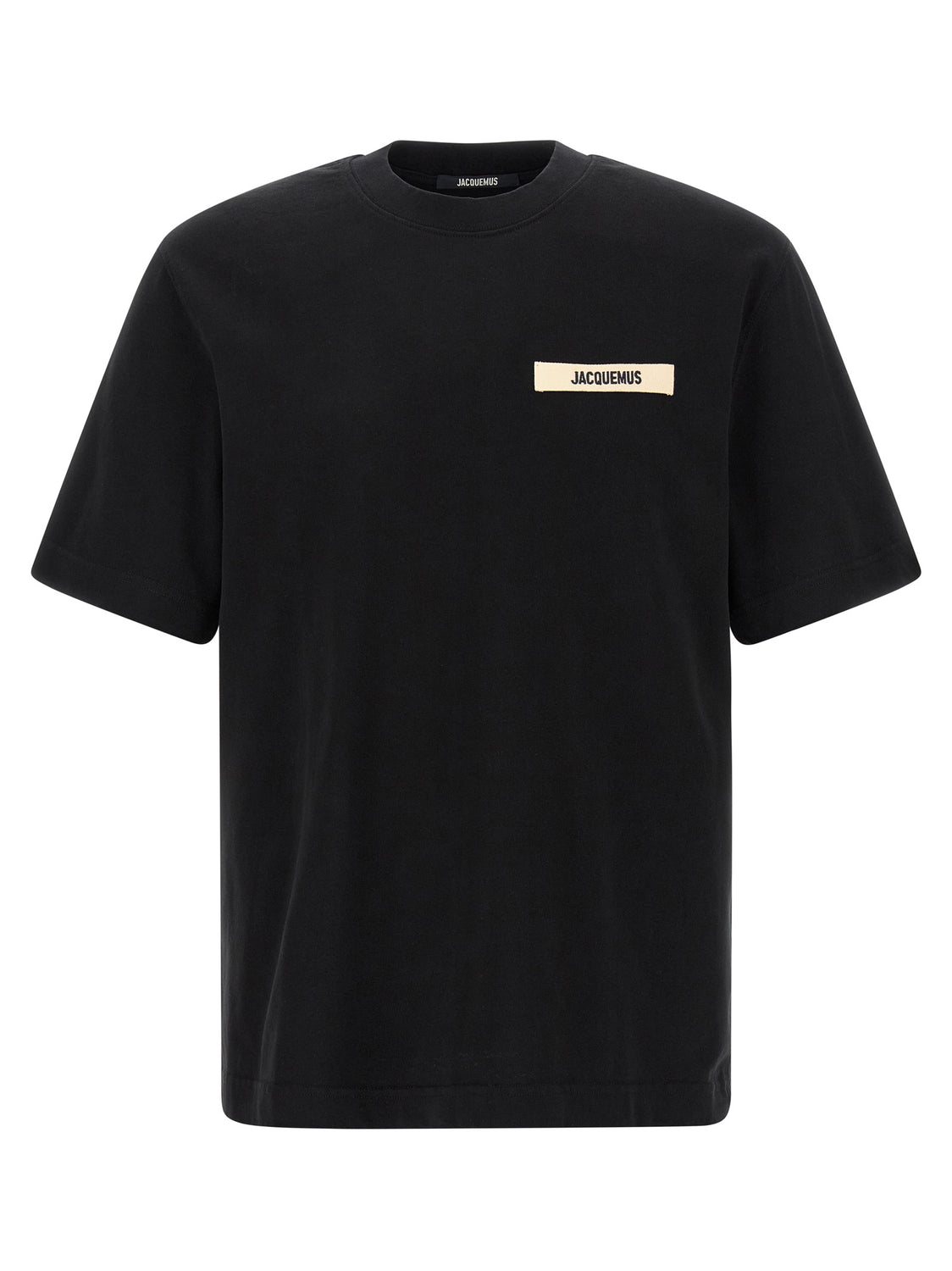 Black Cotton T-Shirt