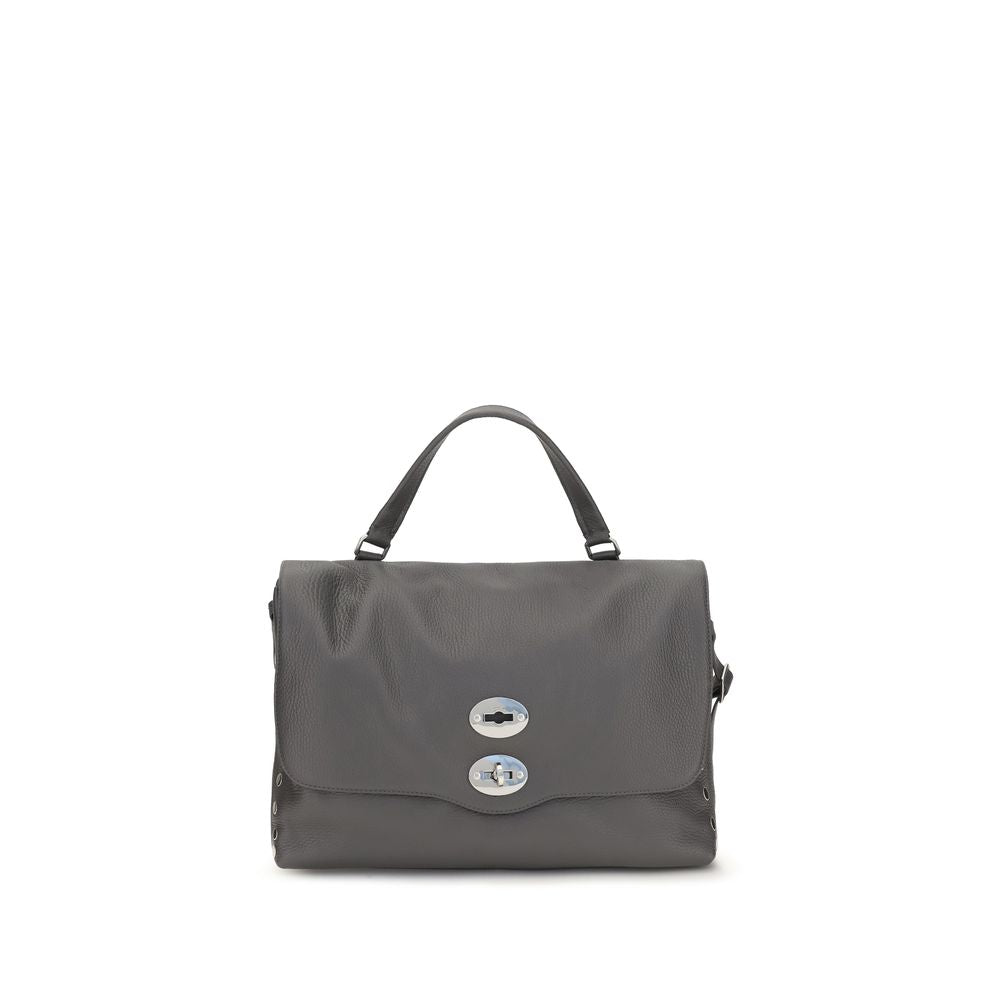 Gray Calf Leather Bos Taurus Shoulder Bag