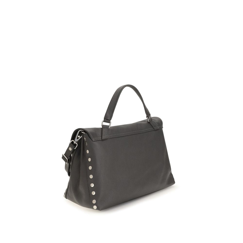 Gray Calf Leather Bos Taurus Shoulder Bag