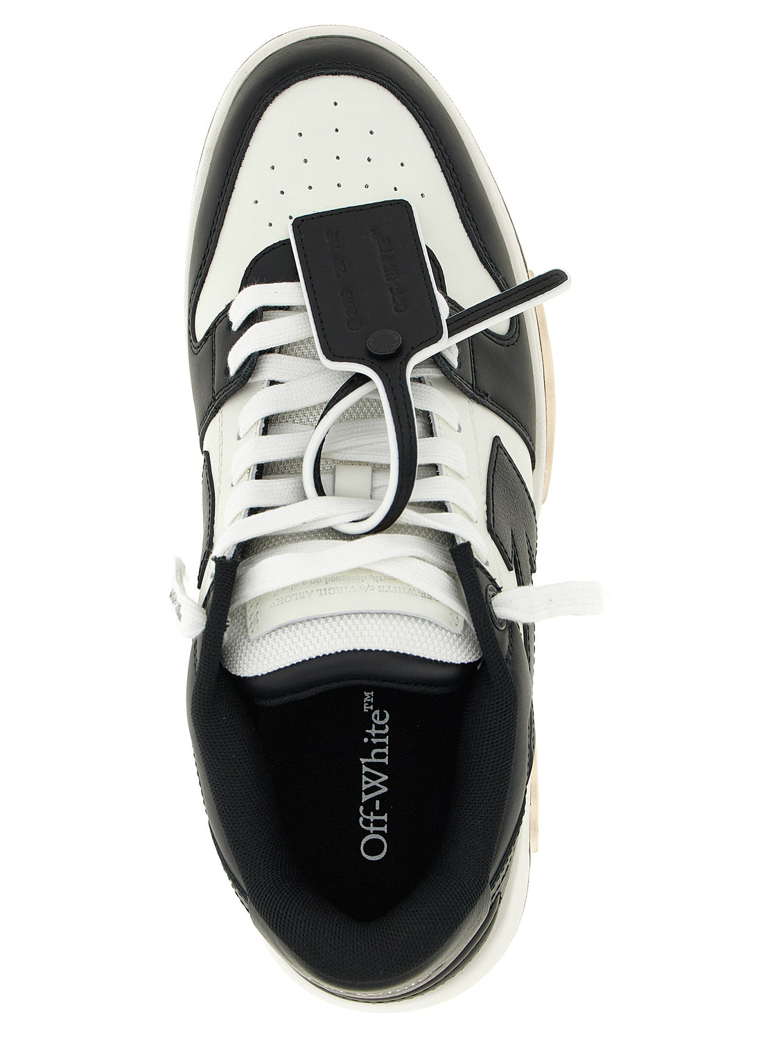 Bicolor Calfskin Low Top Sneakers