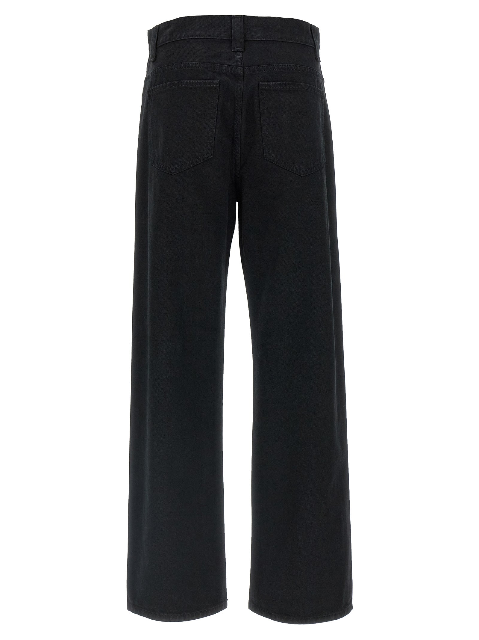 Black Cotton Jeans Denim