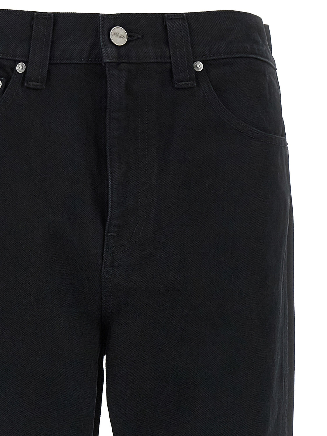 Black Cotton Jeans Denim