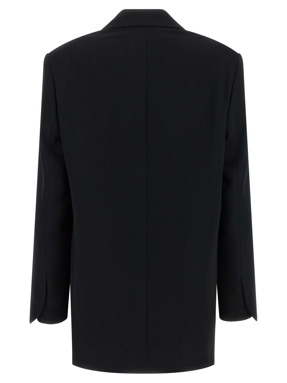 Black Polyester Blazer