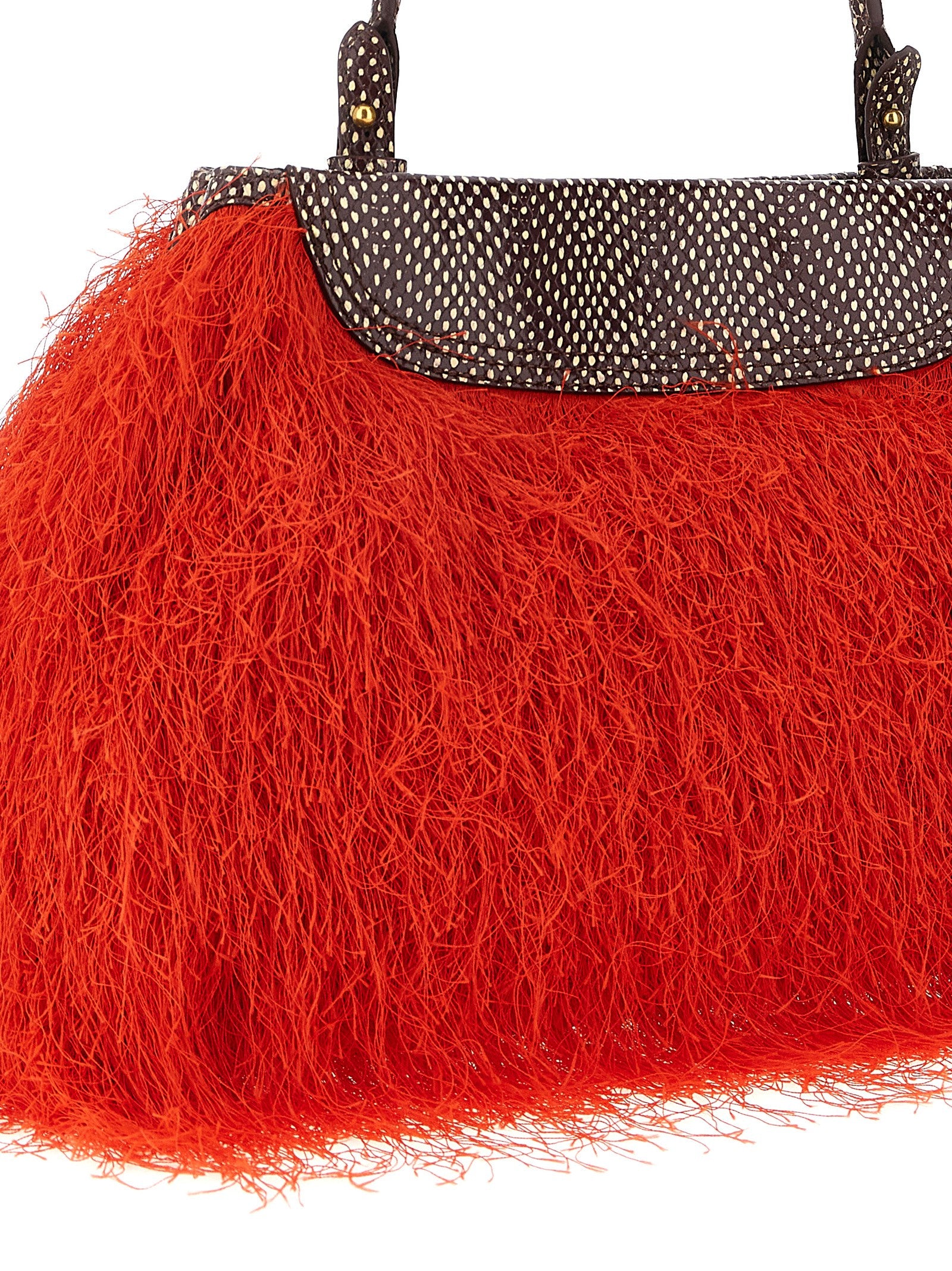Multicolor Polyester Clutch Bag
