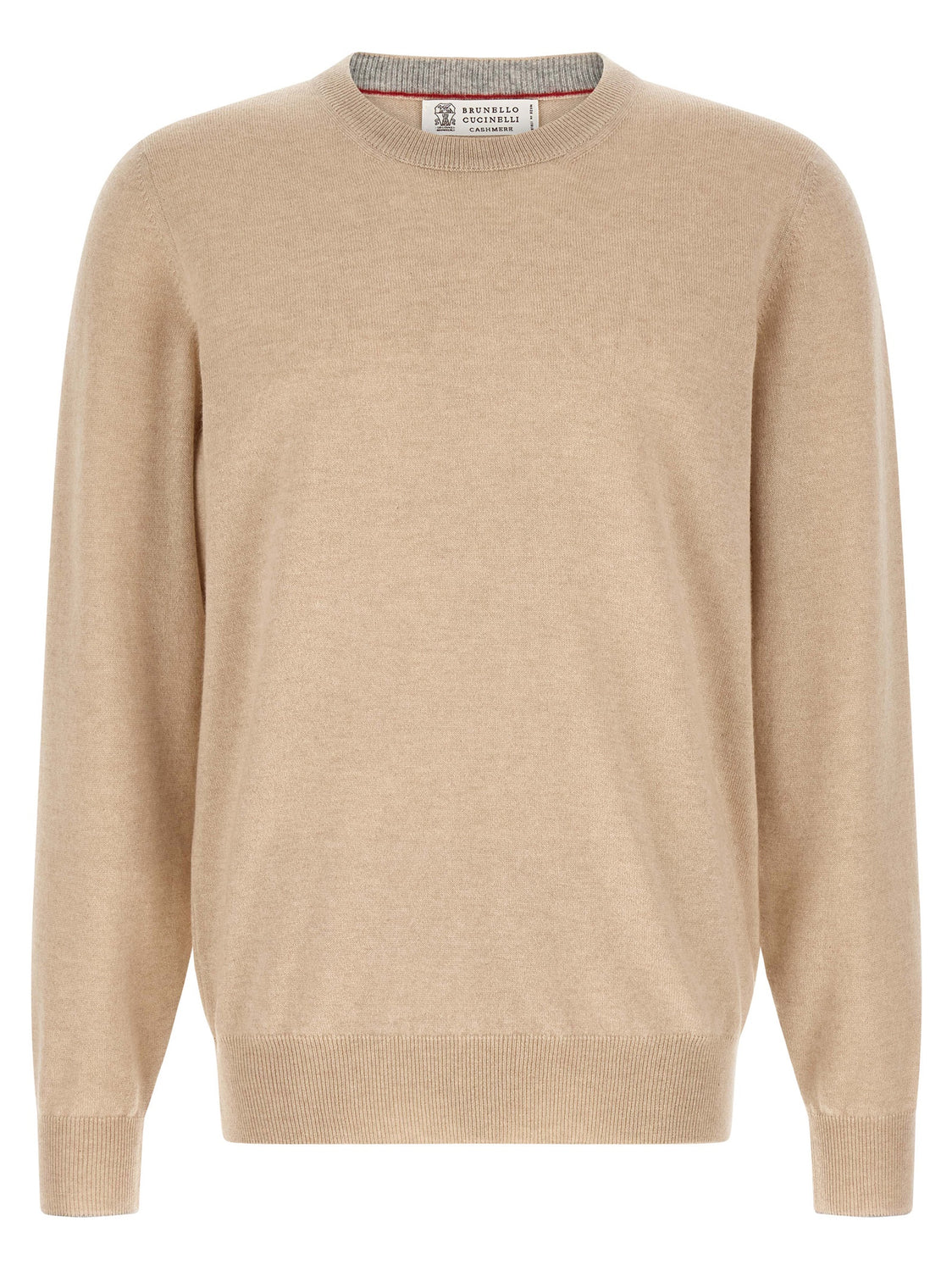 Beige Cashmere Cardigan