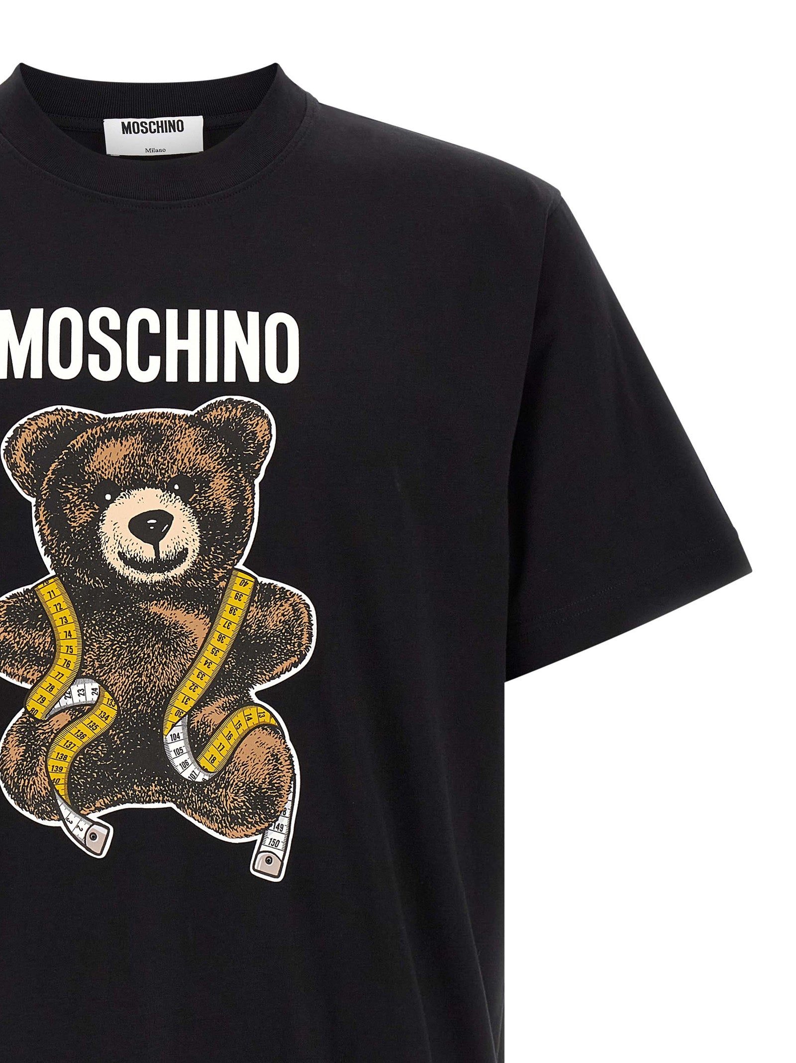 Black Cotton T-Shirt