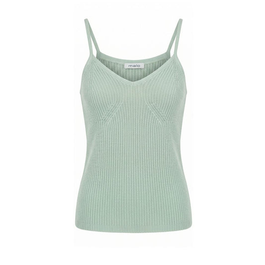 Green Wool Women Tank
