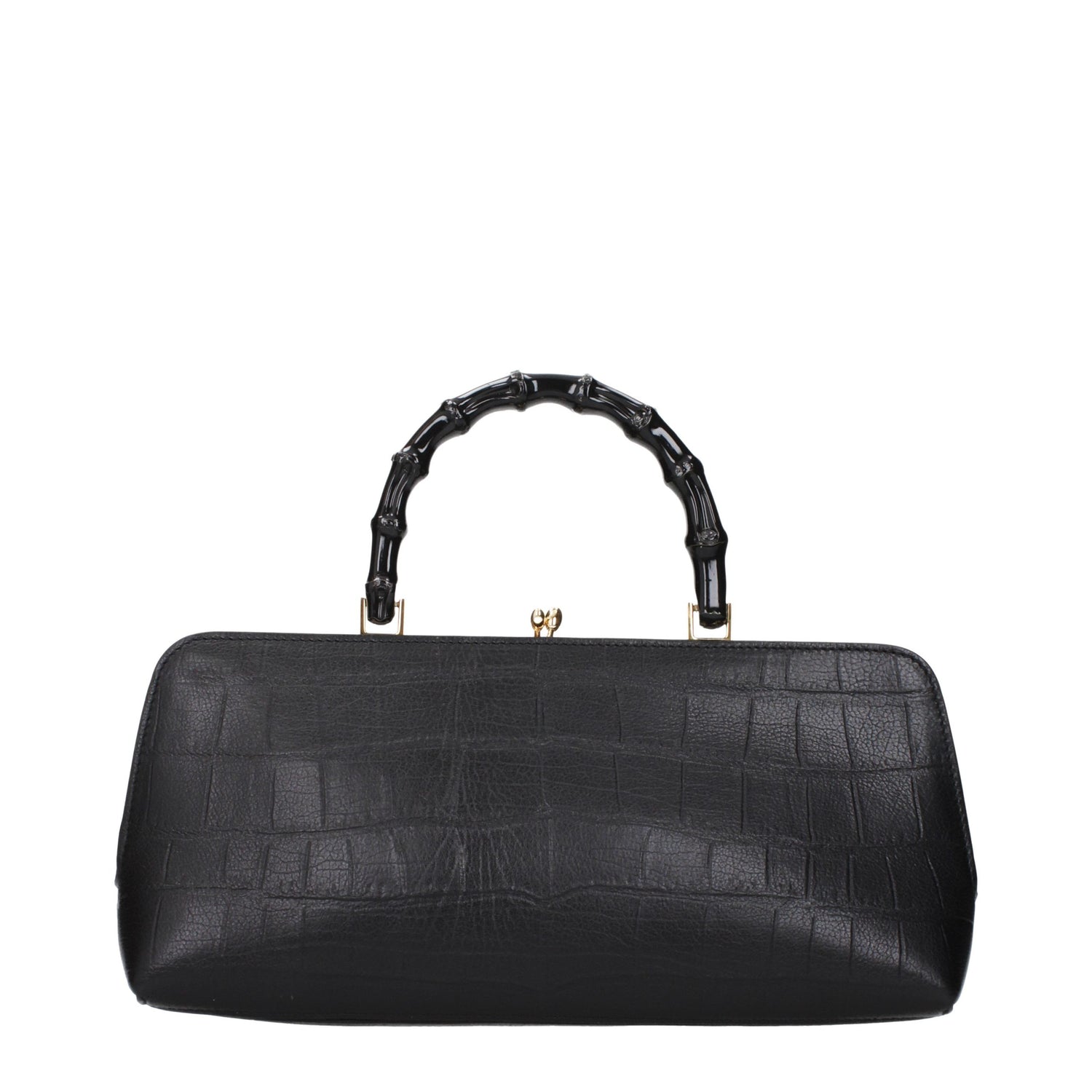 Black Leather Handbag