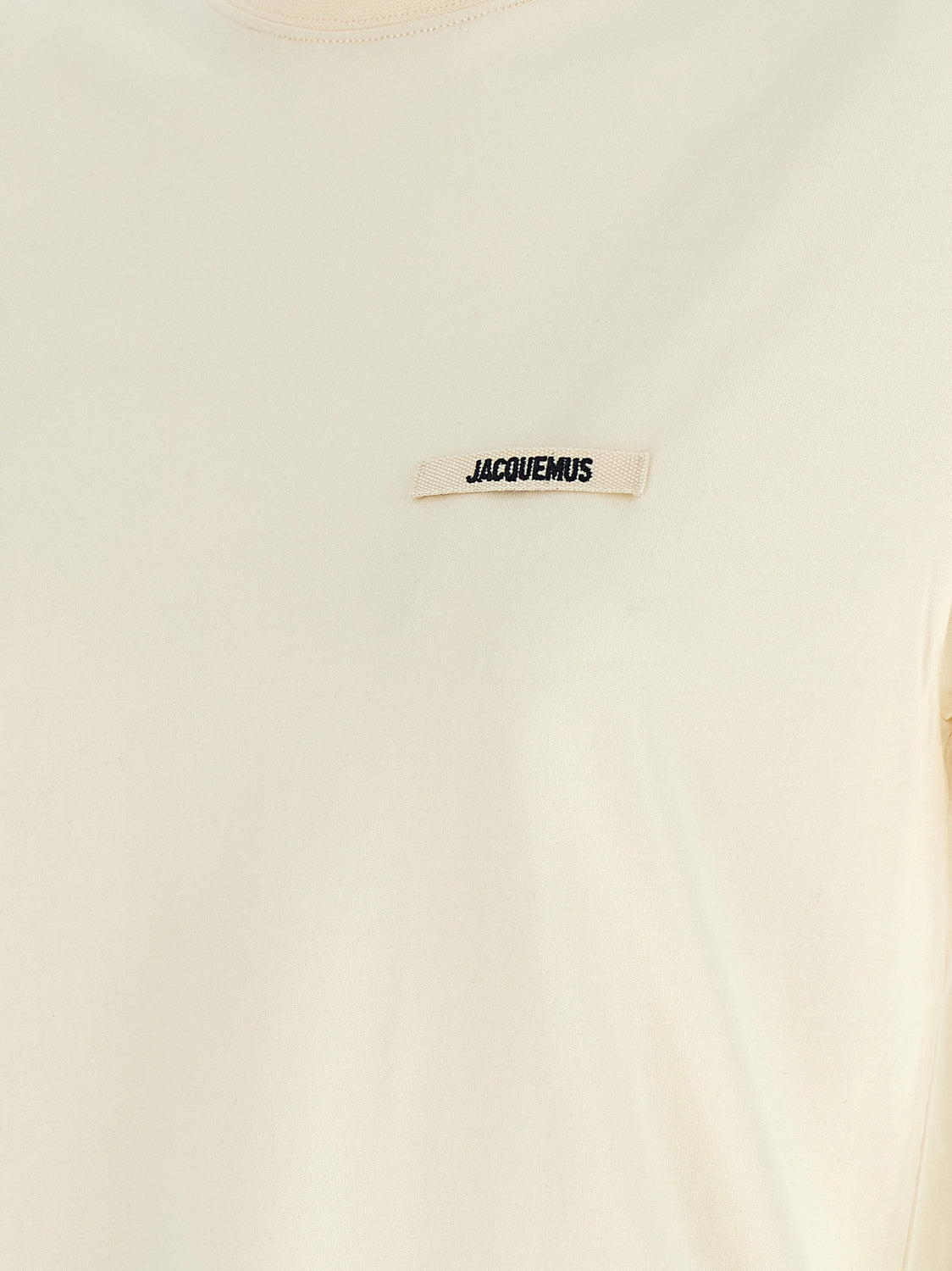 Beige Cotton T-Shirt
