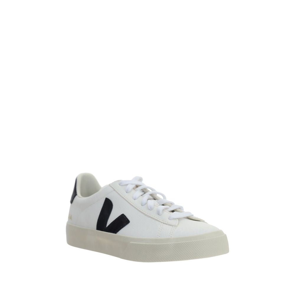White Calf Leather Bos Taurus Sneakers