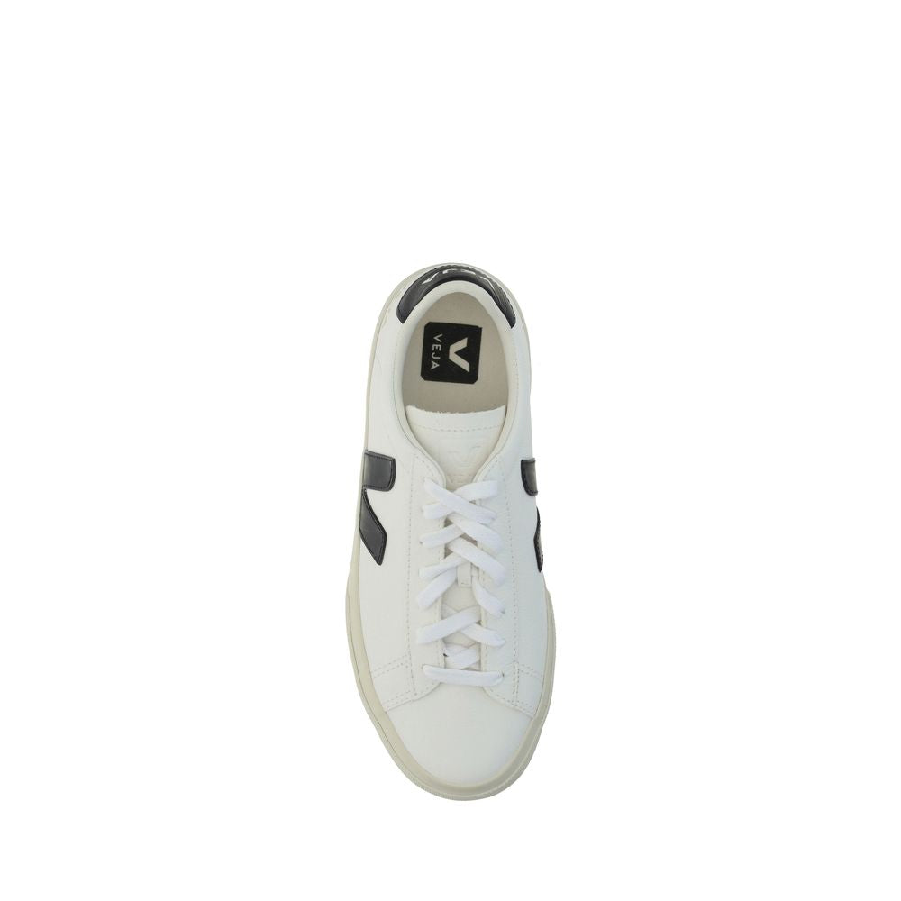 White Calf Leather Bos Taurus Sneakers