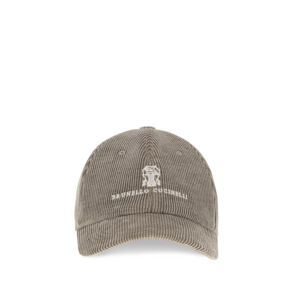 Beige Cotton Cap (Baseball Hat)