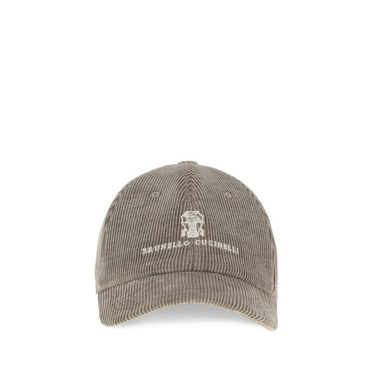 Beige Cotton Cap (Baseball Hat)