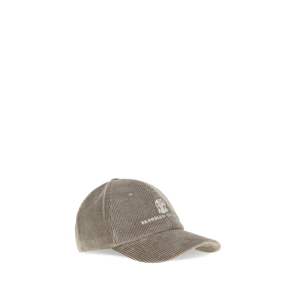 Beige Cotton Cap (Baseball Hat)