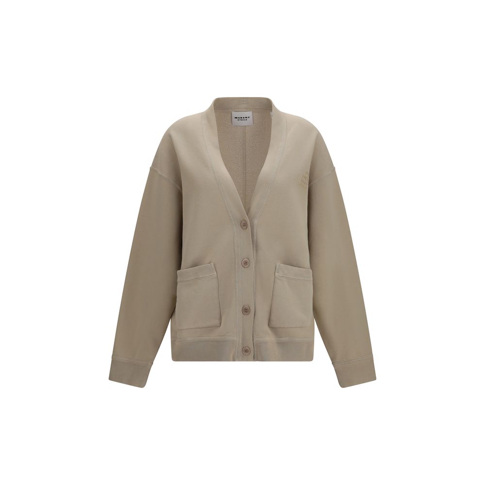 Beige Cotton Cardigan